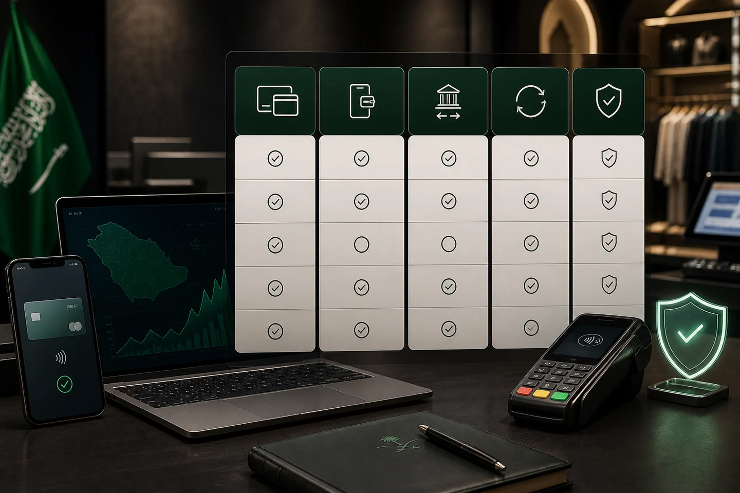 بوّابات الدفع في السعودية — ما تحتاج معرفته قبل أن تختار